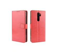 Redmi Note 8 Pro Kılıf Trend S Plus Kapaklı Kılıf - Kırmızı