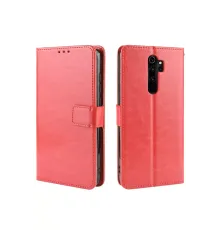 Redmi Note 8 Pro Kılıf Trend S Plus Kapaklı Kılıf - Kırmızı