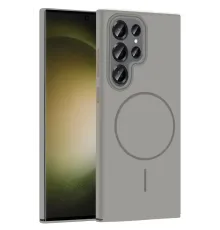 Samsung Galaxy S23 Ultra Broş Magsafe Kapak - Titan Gri
