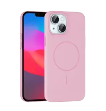 Apple iPhone 15 Plus Broş Magsafe Kapak - Pembe