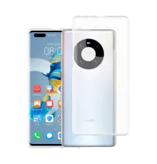 Huawei Mate 40 Pro Kılıf Lüx Şeffaf Silikon