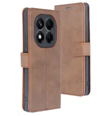 Redmi Note 14 4G Kılıf Trend S Plus Kapaklı Kılıf - Taba
