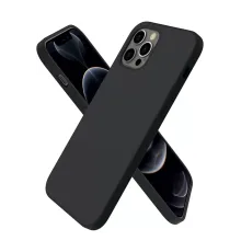 Apple iPhone 12 Pro Kılıf First Silikon - Siyah