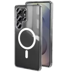 Samsung Galaxy S25 Ultra Kılıf Magneticsafe Şeffaf Silikon - Şeffaf