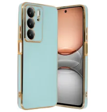 Realme C75 4G Kılıf Volet Silikon - Açık Yeşil