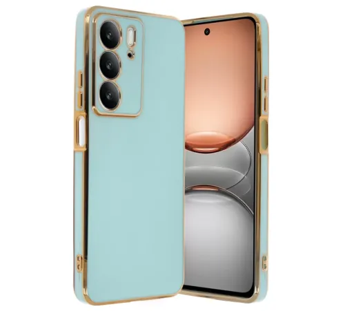 Realme C75 4G Kılıf Volet Silikon - Açık Yeşil