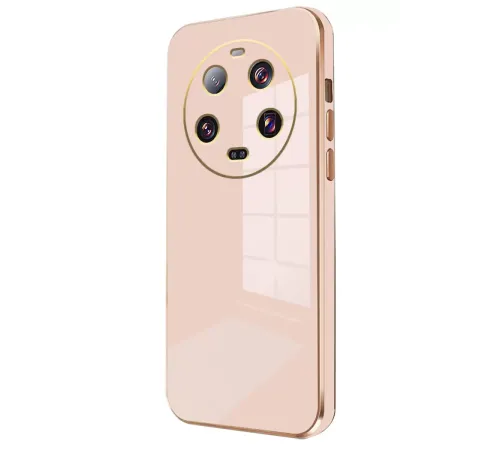 Mi 14 Ultra Kılıf Volet Silikon - Pembe