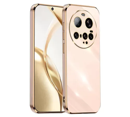 Mi 15 Ultra Kılıf Volet Silikon - Pembe