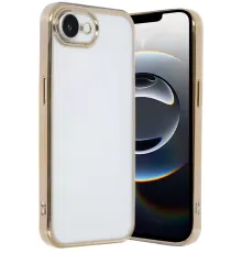 Apple iPhone 16E Kılıf Lensli Silikon - Gold