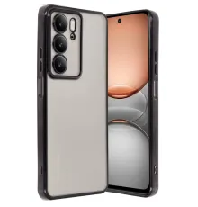 Realme C75 4G Kılıf Lensli Silikon - Siyah