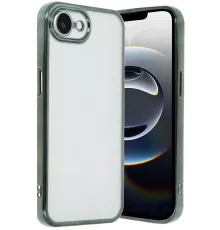 Apple iPhone 16E Kılıf Lensli Silikon - Yeşil