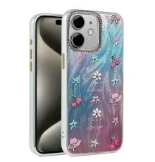 Apple iPhone 11 Kılıf Blade Aynalı Desenli Kapak - Desen 4