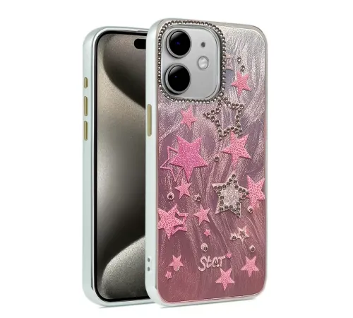 Apple iPhone 11 Kılıf Blade Aynalı Desenli Kapak - Desen 7