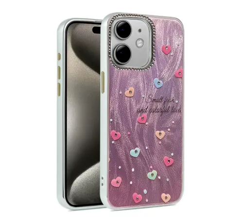 Apple iPhone 11 Kılıf Blade Aynalı Desenli Kapak - Desen 8