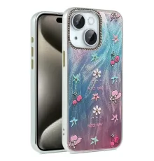 Apple iPhone 14 Kılıf Blade Aynalı Desenli Kapak - Desen 4