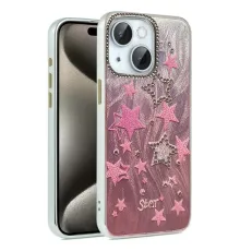 Apple iPhone 14 Kılıf Blade Aynalı Desenli Kapak - Desen 7