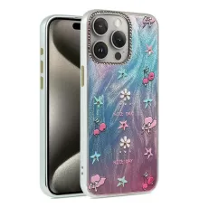 Apple iPhone 15 Pro Max Kılıf Blade Aynalı Desenli Kapak - Desen 4
