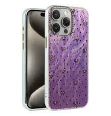 Apple iPhone 15 Pro Kılıf Blade Aynalı Desenli Kapak - Desen 2
