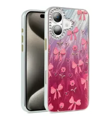 Apple iPhone 16 Kılıf Blade Aynalı Desenli Kapak - Desen 3