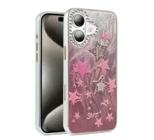 Apple iPhone 16 Kılıf Blade Aynalı Desenli Kapak - Desen 7