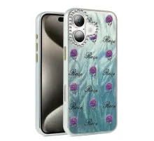 Apple iPhone 16 Kılıf Blade Aynalı Desenli Kapak - Desen 9