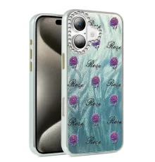 Apple iPhone 16 Kılıf Blade Aynalı Desenli Kapak - Desen 9