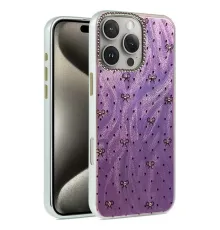 Apple iPhone 16 Pro Max Kılıf Blade Aynalı Desenli Kapak - Desen 2