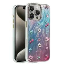 Apple iPhone 16 Pro Max Kılıf Blade Aynalı Desenli Kapak - Desen 4