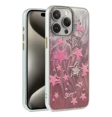 Apple iPhone 14 Pro Kılıf Blade Aynalı Desenli Kapak - Desen 7