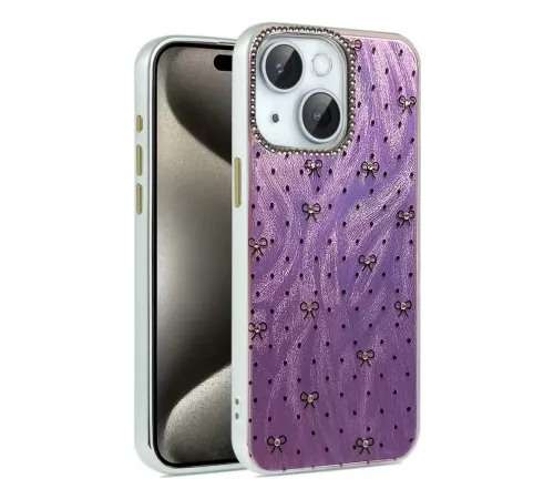 Apple iPhone 15 Plus Kılıf Blade Aynalı Desenli Kapak - Desen 2