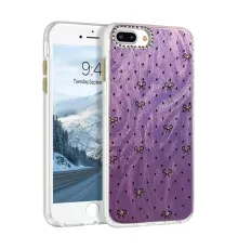 Apple iPhone 7 Plus Kılıf Blade Aynalı Desenli Kapak - Desen 2