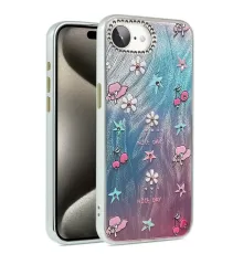 Apple iPhone 16E Kılıf Blade Aynalı Desenli Kapak - Desen 4