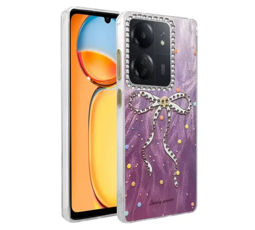 Redmi 13C Kılıf Blade Aynalı Desenli Kapak - Desen 1