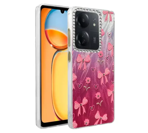 Redmi 13C Kılıf Blade Aynalı Desenli Kapak - Desen 3