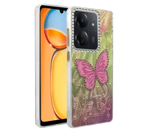 Redmi 13C Kılıf Blade Aynalı Desenli Kapak - Desen 5