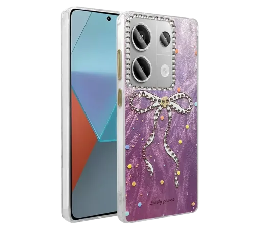 Redmi Note 13 Pro 4G Kılıf Blade Aynalı Desenli Kapak - Desen 1