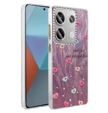 Redmi Note 13 Pro 4G Kılıf Blade Aynalı Desenli Kapak - Desen 8
