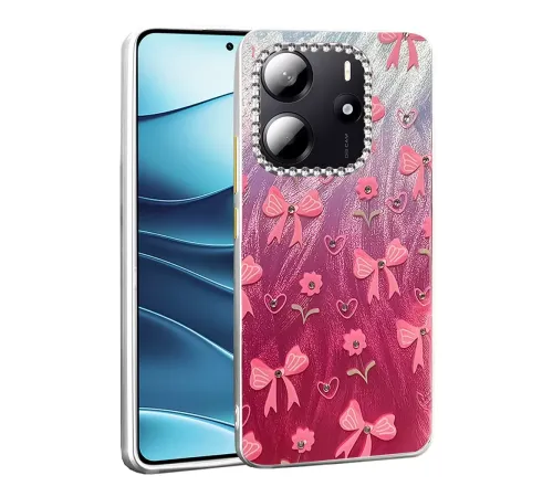 Redmi Note 14 4G Kılıf Blade Aynalı Desenli Kapak - Desen 3