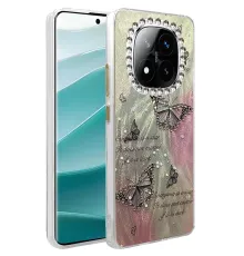 Redmi Note 14 Pro 5G Kılıf Blade Aynalı Desenli Kapak - Desen 6
