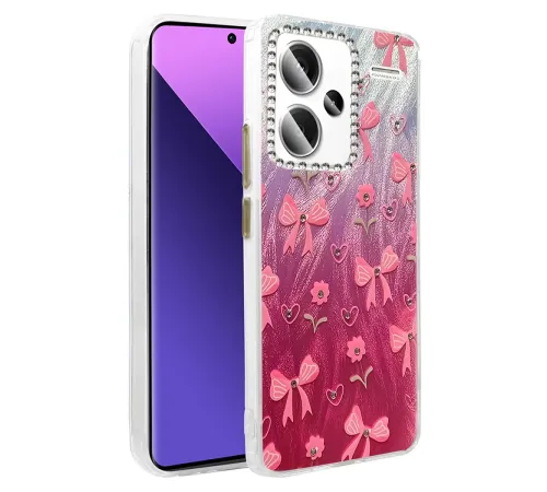 Redmi Note 13 Pro Plus Kılıf Blade Aynalı Desenli Kapak - Desen 3