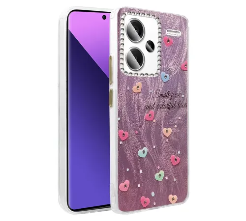 Redmi Note 13 Pro Plus Kılıf Blade Aynalı Desenli Kapak - Desen 8
