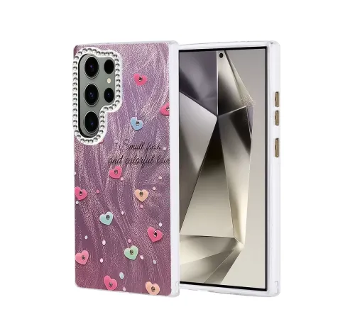 Samsung Galaxy S23 Ultra Kılıf Blade Aynalı Desenli Kapak - Desen 8