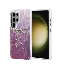 Samsung Galaxy S25 Ultra Kılıf Blade Aynalı Desenli Kapak - Desen 1