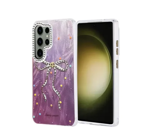 Samsung Galaxy S25 Ultra Kılıf Blade Aynalı Desenli Kapak - Desen 1