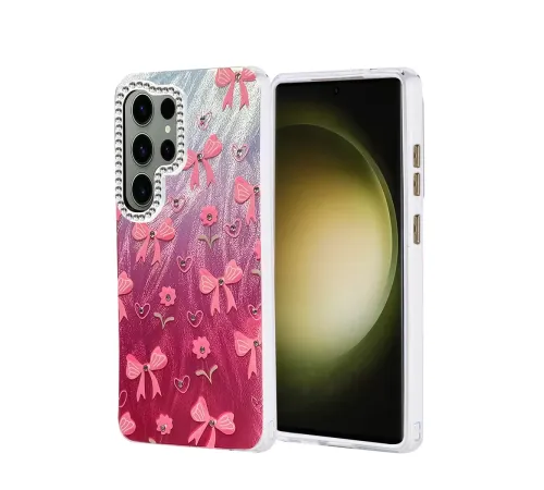 Samsung Galaxy S25 Ultra Kılıf Blade Aynalı Desenli Kapak - Desen 3