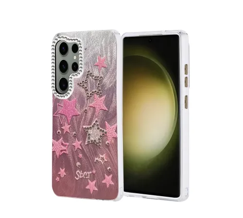 Samsung Galaxy S25 Ultra Kılıf Blade Aynalı Desenli Kapak - Desen 7
