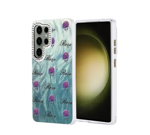 Samsung Galaxy S25 Ultra Kılıf Blade Aynalı Desenli Kapak - Desen 9