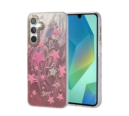 Samsung Galaxy S25 Kılıf Blade Aynalı Desenli Kapak - Desen 7
