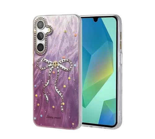 Samsung Galaxy S24 FE Kılıf Blade Aynalı Desenli Kapak - Desen 1