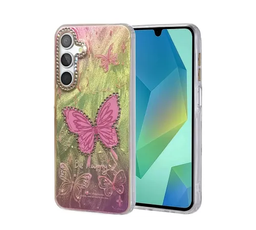 Samsung Galaxy A15 4G Kılıf Blade Aynalı Desenli Kapak - Desen 5